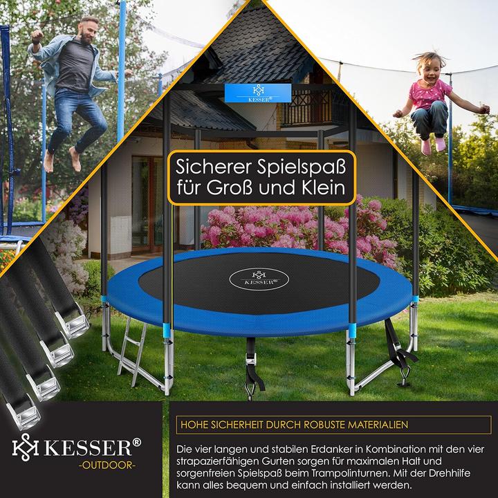 Image du produit Kesser 9er-Set Bodenanker für Trampolin