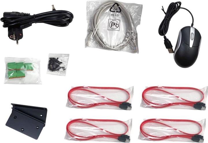 Actual product image LevelOne NVR-0411 4-channel network video rec. PoE H.265 10TB (Network Video Recorder (NVR))