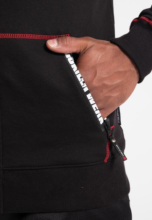 Immagine prodotto Gorilla Wear Georgia Zip Hoody Schwarz (XL)