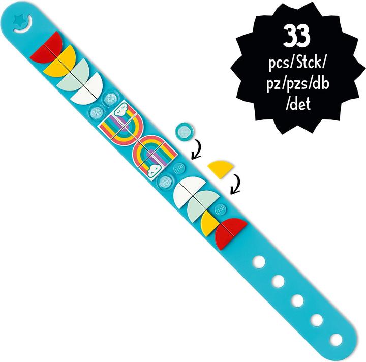 Image du produit LEGO Bracelet arc-en-ciel (41900, LEGO Dots)
