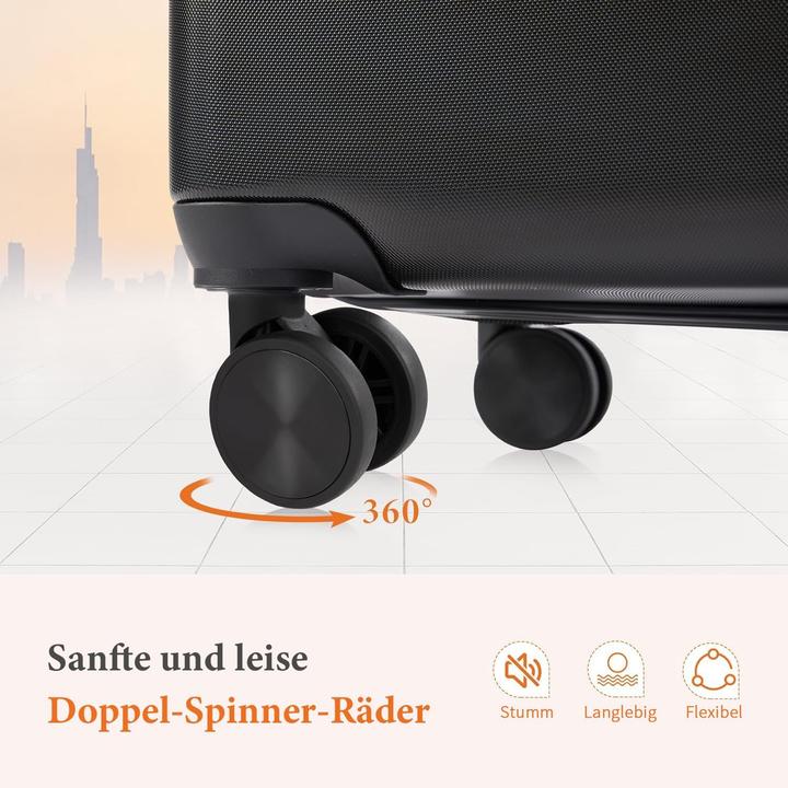 Image du produit Dumos 3 teiliges Hartschalenkofferset Hard Shell Basic