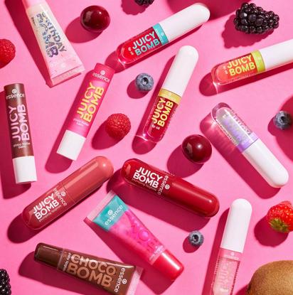 Actual product image essence Juicy bomb (Lip balm)