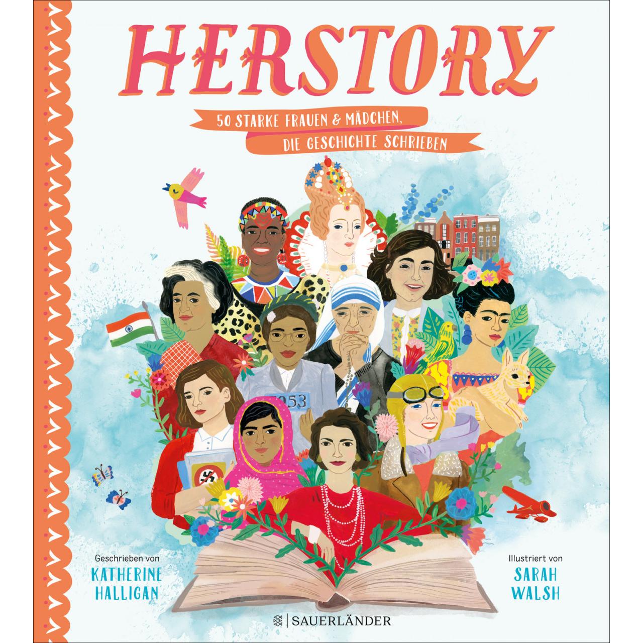HerStory, Kinderbücher von Sarah Walsh, Yvonne Hergane, Katherine Halligan