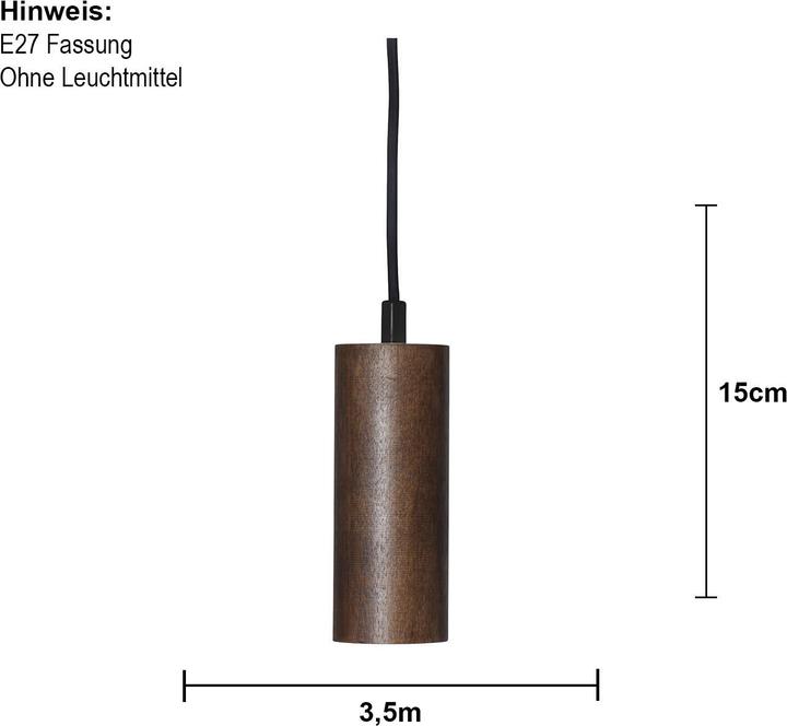 Actual product image Star Trading Lamp suspension E27 Tub (E27, 0 lm)