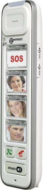 Produktbild Geemarc AMPLIDECT COMBI-PHOTO 295 Schnurgebundenes Seniorentelefon Anrufbeantworter, Foto-Tasten Beleuchtete