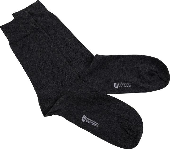 Actual product image Dönges Business cotton sock, grey, size 47-50 (47 - 50)