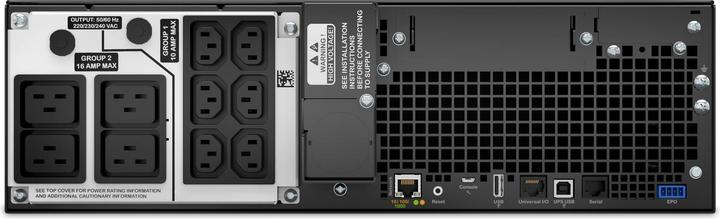 Produktbild APC USV Smart-UPS SRT 5000VA Rack Mount with 6 year (5000 VA, 4500 W, Online-Doppelwandler USV)