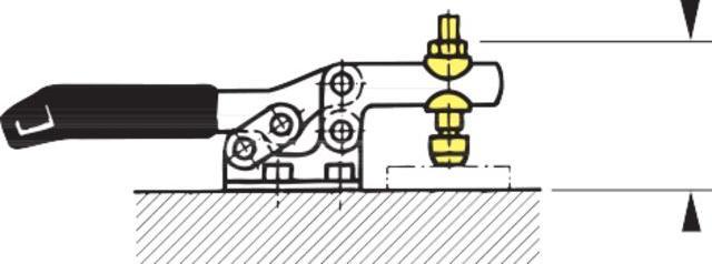 Actual product image Amf Horizontal clamping device