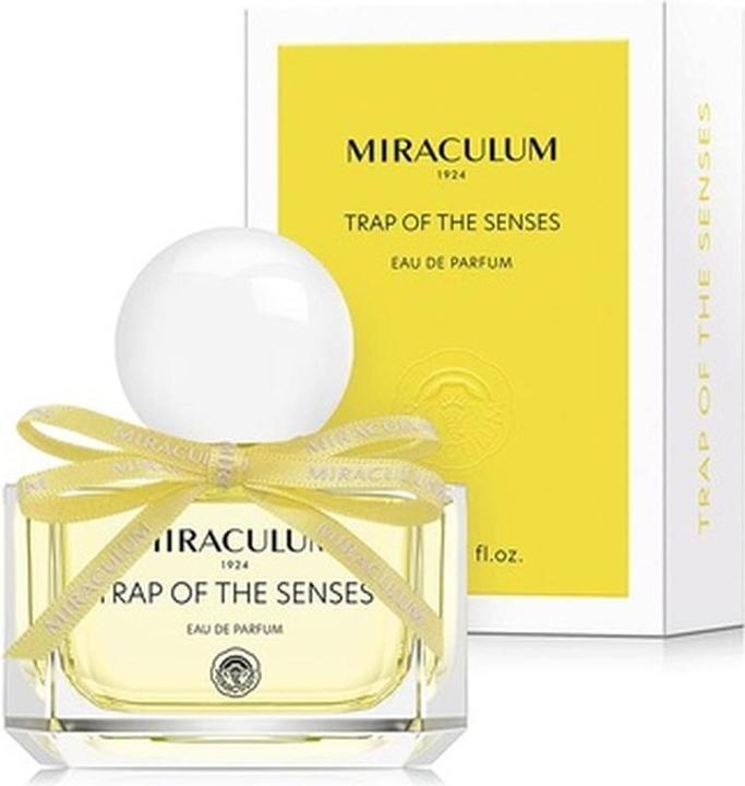 Actual product image MIRACULUM Eau de Parfum TRAP OF THE SENSES Fresh Citrus Notes Expressive Perfume for the Elegant Wom (Eau de parfum, 50 ml)