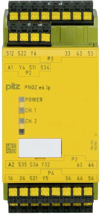 Immagine prodotto Pilz 784192 PNOZ e6.1p C 24VDC 4n/o 2so