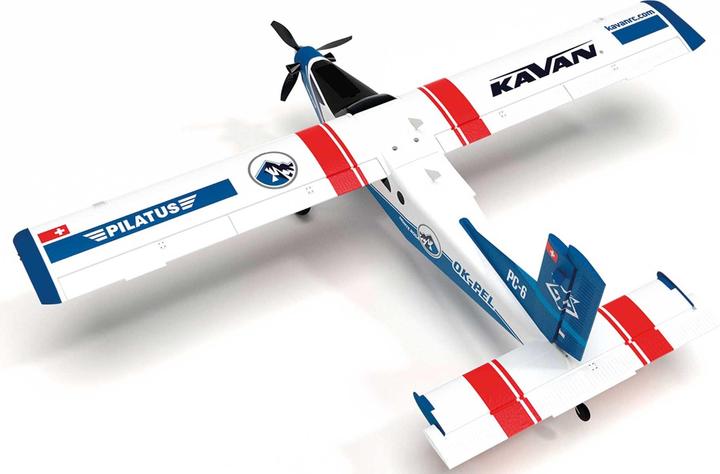 Immagine prodotto Kavan Pilatus PC-6 Porter 1500mm ARF - blu (Elicottero in scala)