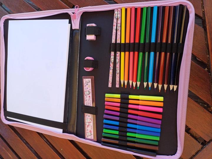 Immagine prodotto Créalynes Set da colorare con borsa da disegno per unicorni
