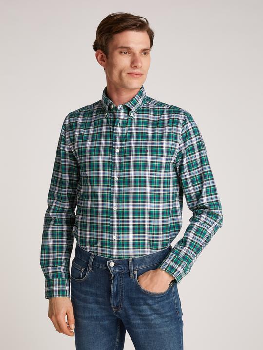 Produktbild Tommy Hilfiger Flex Poplin Plaid Regular Fit (M)