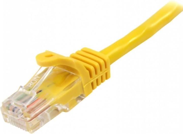 Actual product image StarTech 2m Yellow Cat 5e Patch Cable (UTP, CAT5e, 2 m)