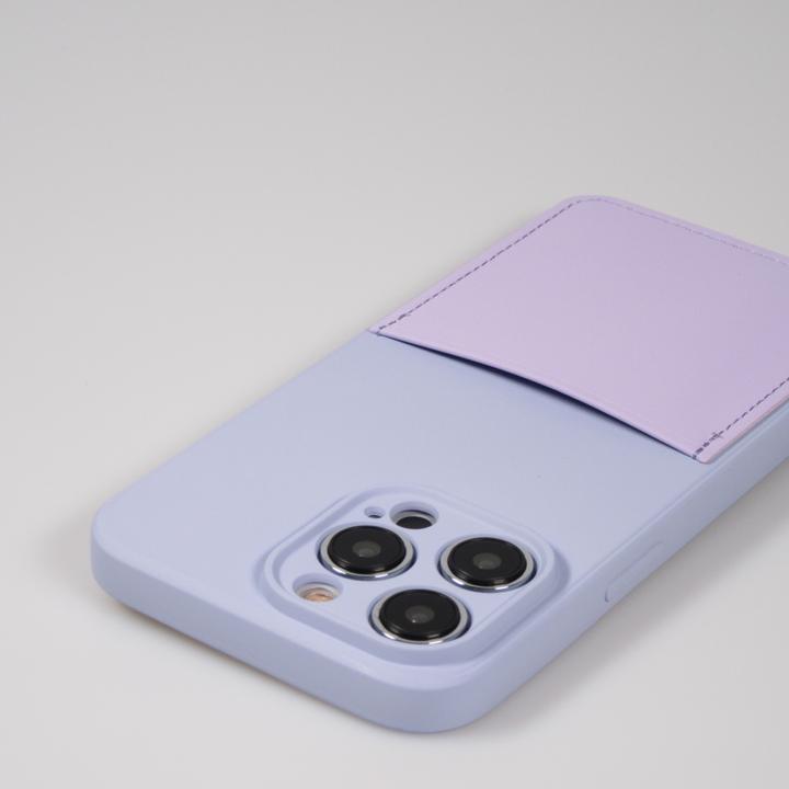 Actual product image PhoneLook Sleeve Smooth silicone with card pocket & extra camera protection (Apple iPhone 14 Pro Max)