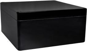 Actual product image RS PRO Black Fibreglass Reinforced Polyester Gener (Housing)