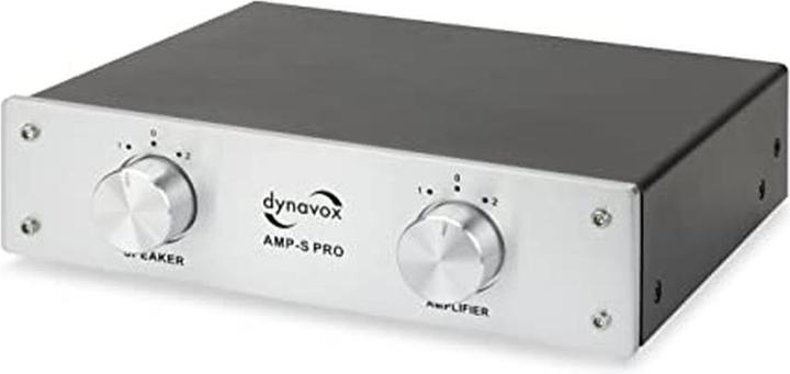 Actual product image Dynavox Amplifier boxesSwitch AMPS PRO silver (Audio Switch)