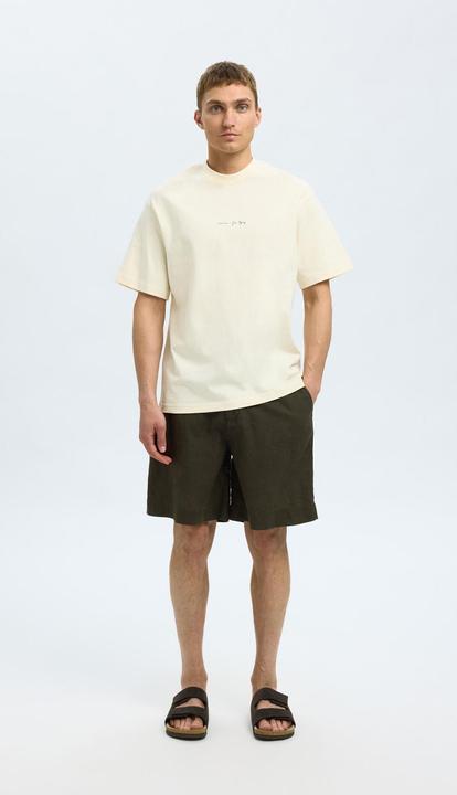 Actual product image Selected Homme Print T-Shirt mit Rundhalsausschnitt (XXL)