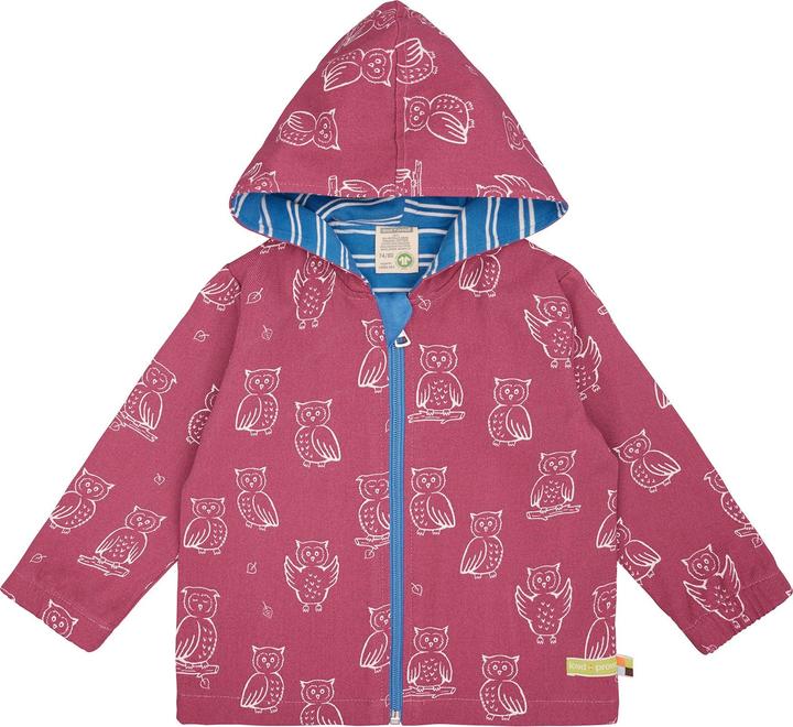 Produktbild loud + proud Wasserabweisende Jacke mit Druck (110, 116)