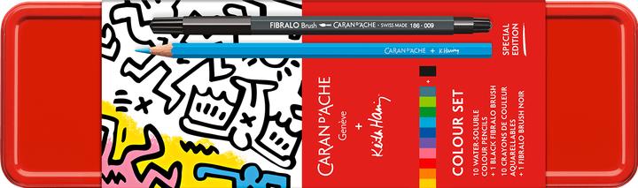 Image du produit Caran d'Ache Farbset Keith Haring Sonderedition (Bleu, 11 x)