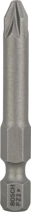 Bosch Professional Zubehör Schrauberbit Extra-Hart PZ 2, 49 mm, 3er-Pack (Kreuz Pozidriv PZ)