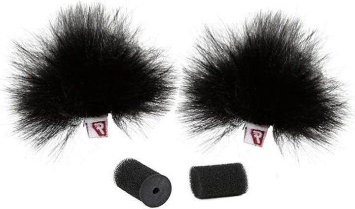 Produktbild Rycote Black Ristretto Lavalier Windjammer pair (Fell)