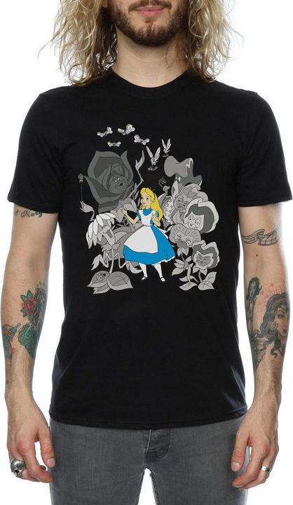Image du produit Disney - T-shirt ALICE IN WONDERLAND FLOWERS - Homme (L)
