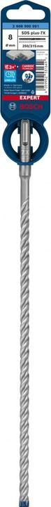 Actual product image Bosch Professional Zubehör EXPERT SDS plus-7X hammer drill, 8 x 250 x 315 mm (8 millimetres)