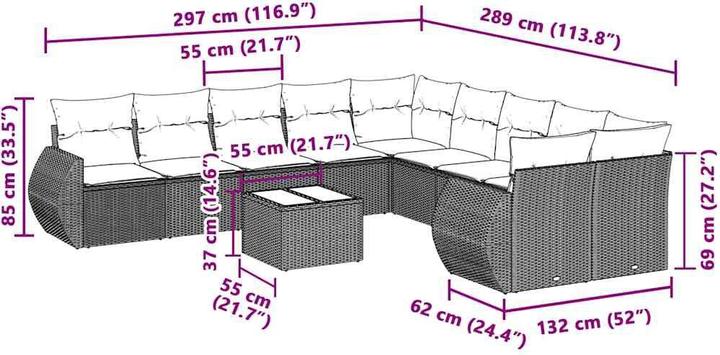 Produktbild vidaXL Russell