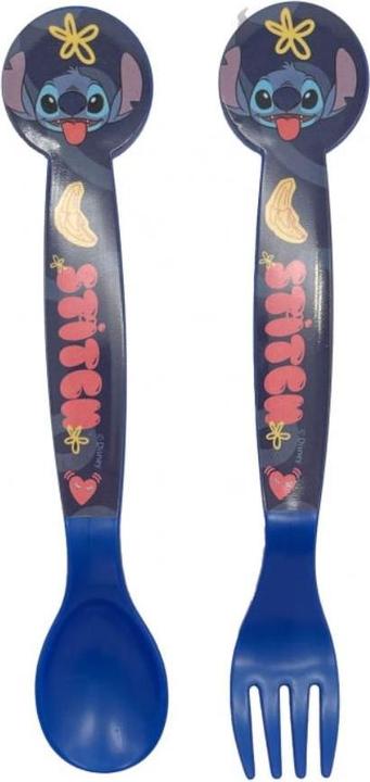 Immagine prodotto Tinisu Set di posate in plastica per bambini Stitch - 2 pezzi Lilo & Stitch
