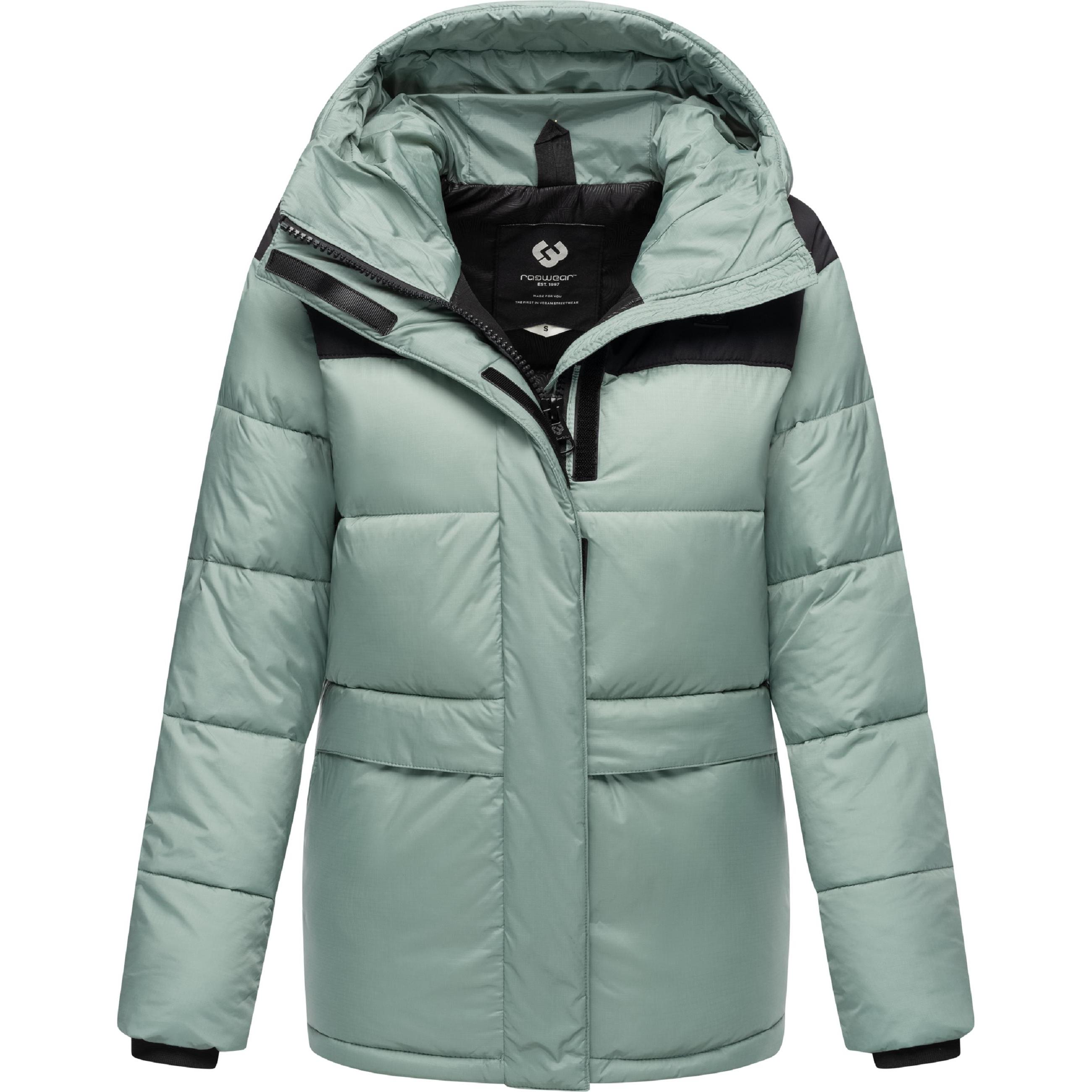 Ragwear, Damen, Jacke, Wikesh (4XL), Grün, 4XL