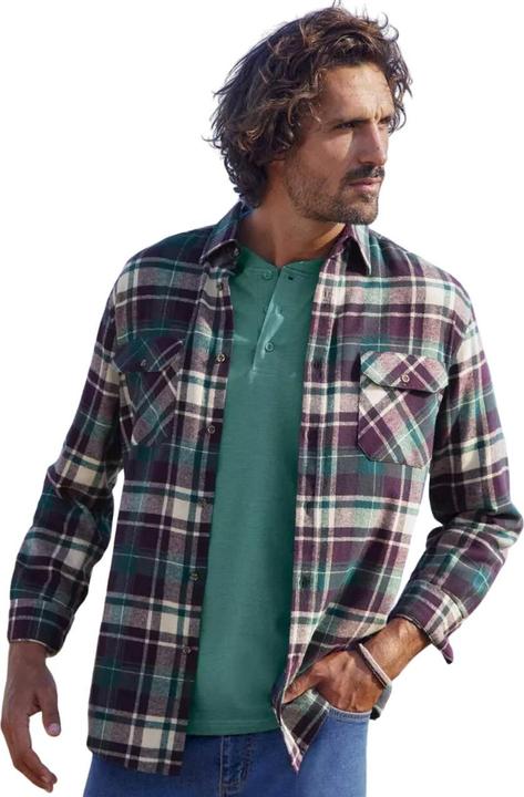 Image du produit Atlas For Men Chemise en flanelle à carreaux pour hommes (M)