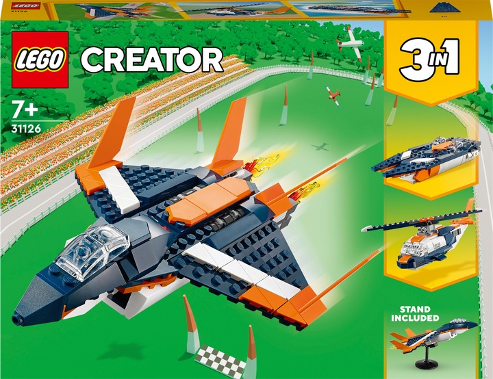 Produktbild LEGO Überschalljet (31126, LEGO Creator 3-in-1)