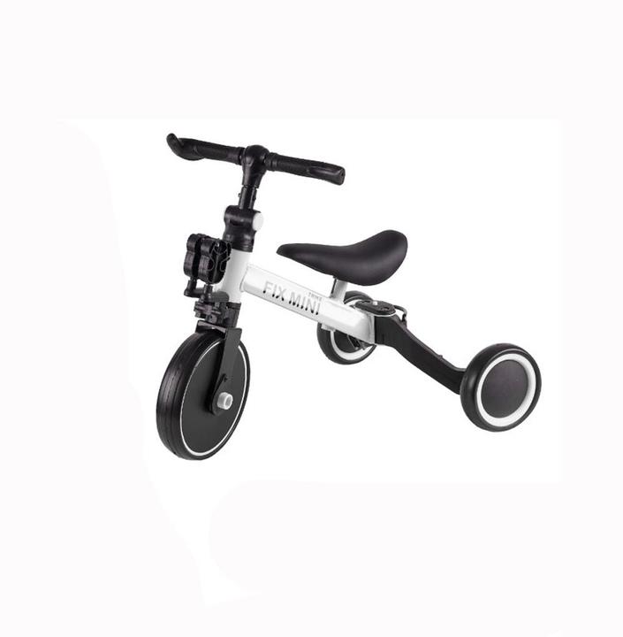 Image du produit Ikonka Trike Fix Mini-Tricycle de course de fond 3en1 avec pédales blanc