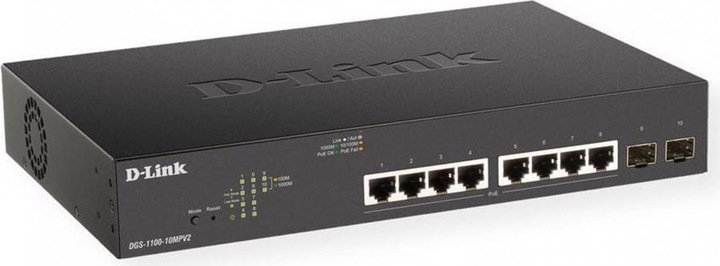 Produktbild D-Link DGS-1100-10MP V2 (10 Ports)
