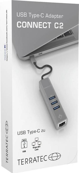 Immagine prodotto Terratec Connect C2 (USB-C, 4 porte)