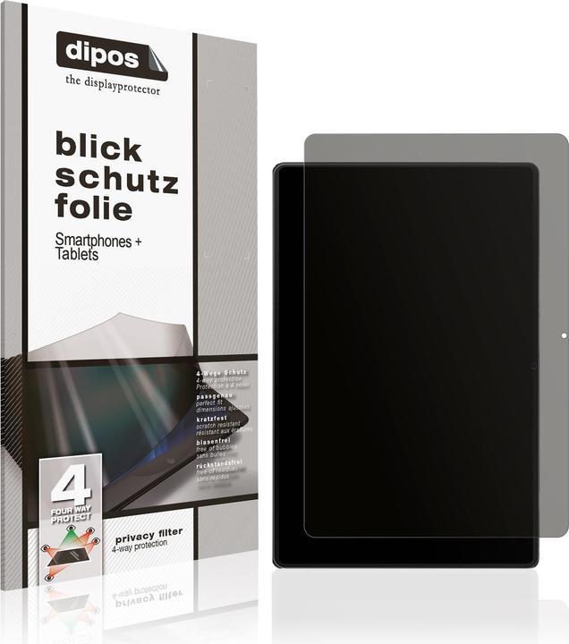 Actual product image Dipos Privacy Screen Protector 4-Way Privacy-Filter (Acer Iconia X12)
