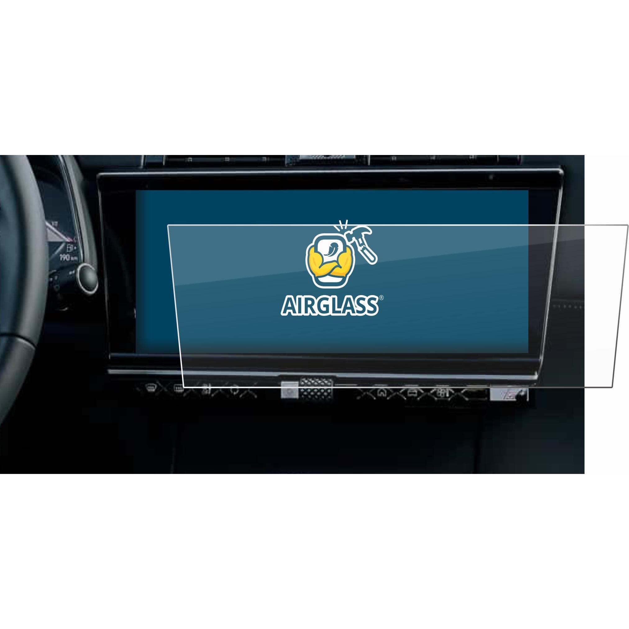 Thumbnail - BROTECT, Fahrzeug Navigation Zubehör, Schutzglas Schutzfolie Displayschutz Display Schutz Glas Panzer Folie klar