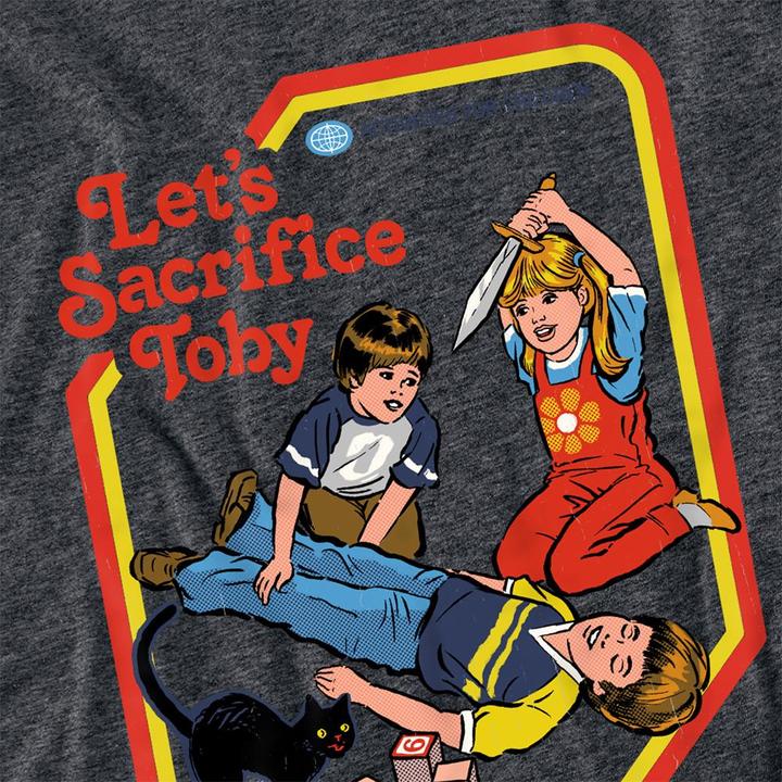 Produktbild Steven Rhodes Let's Sacrifice Toby TShirt meliert (S)