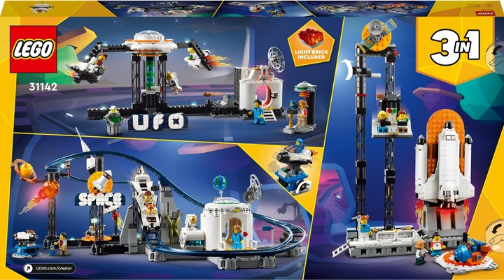 Actual product image LEGO Space roller coaster (31142, LEGO Creator Expert)