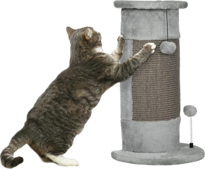 Actual product image PawHut Scratching post (58 cm, Grey)