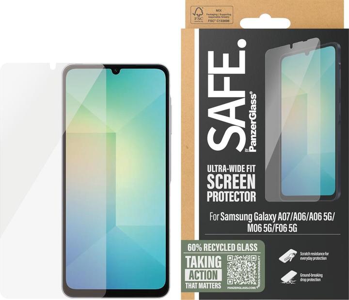 Actual product image PanzerGlass Safesamsung Galaxy (1 pcs., Samsung Galaxy A06)