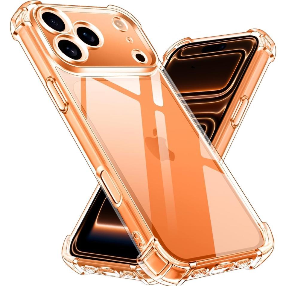 Screenguard Crystal Soft Airbag Bumper Hülle (Apple iPhone 17 Pro), Cover smartphone, Trasparente