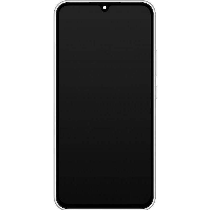 Samsung Display Unit für Galaxy A34 A346, silber, Mobilgerät Ersatzteile
