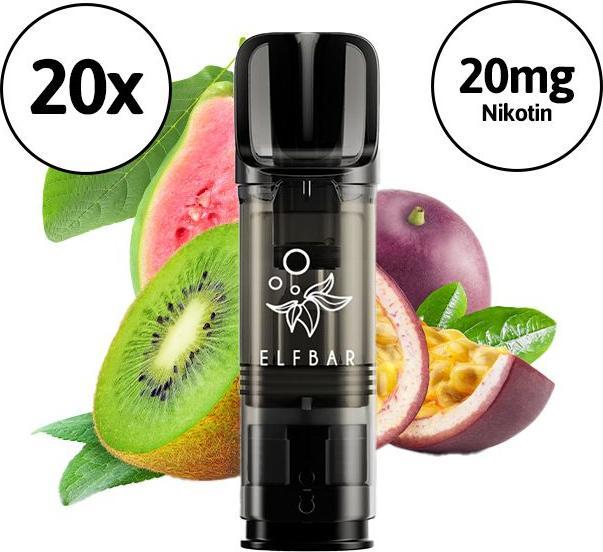 Kiwi Passionfruit Guava, Passion fruit, Guava, Kiwi