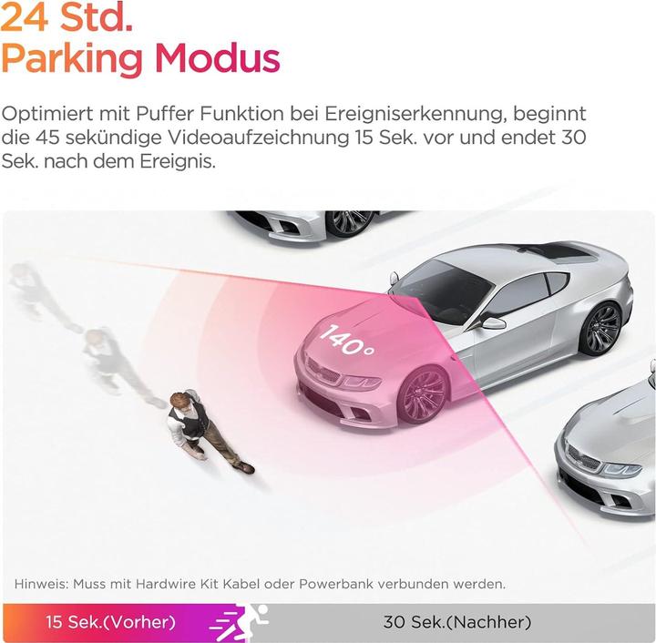 Image du produit Viofo A119 Mini 2 (Écran intégré, Récepteur GPS, 2.7K)