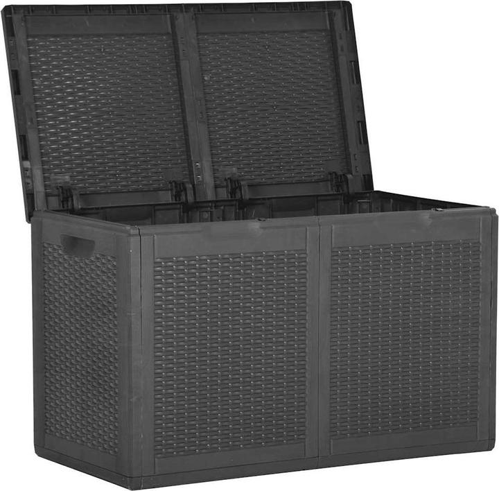 Actual product image vidaXL Garten-Aufbewahrungsbox