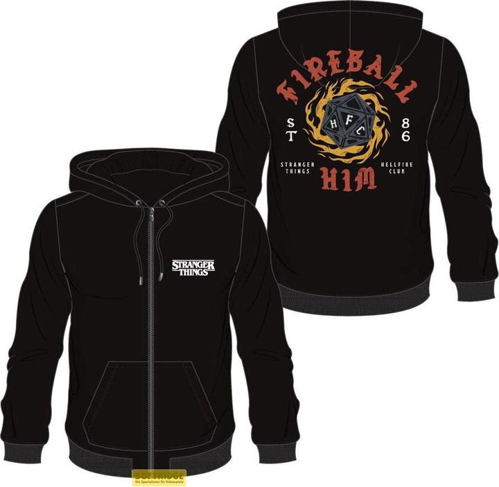 Actual product image Difuzed Stranger Things Sweater à capuche Fireball (L) (L)