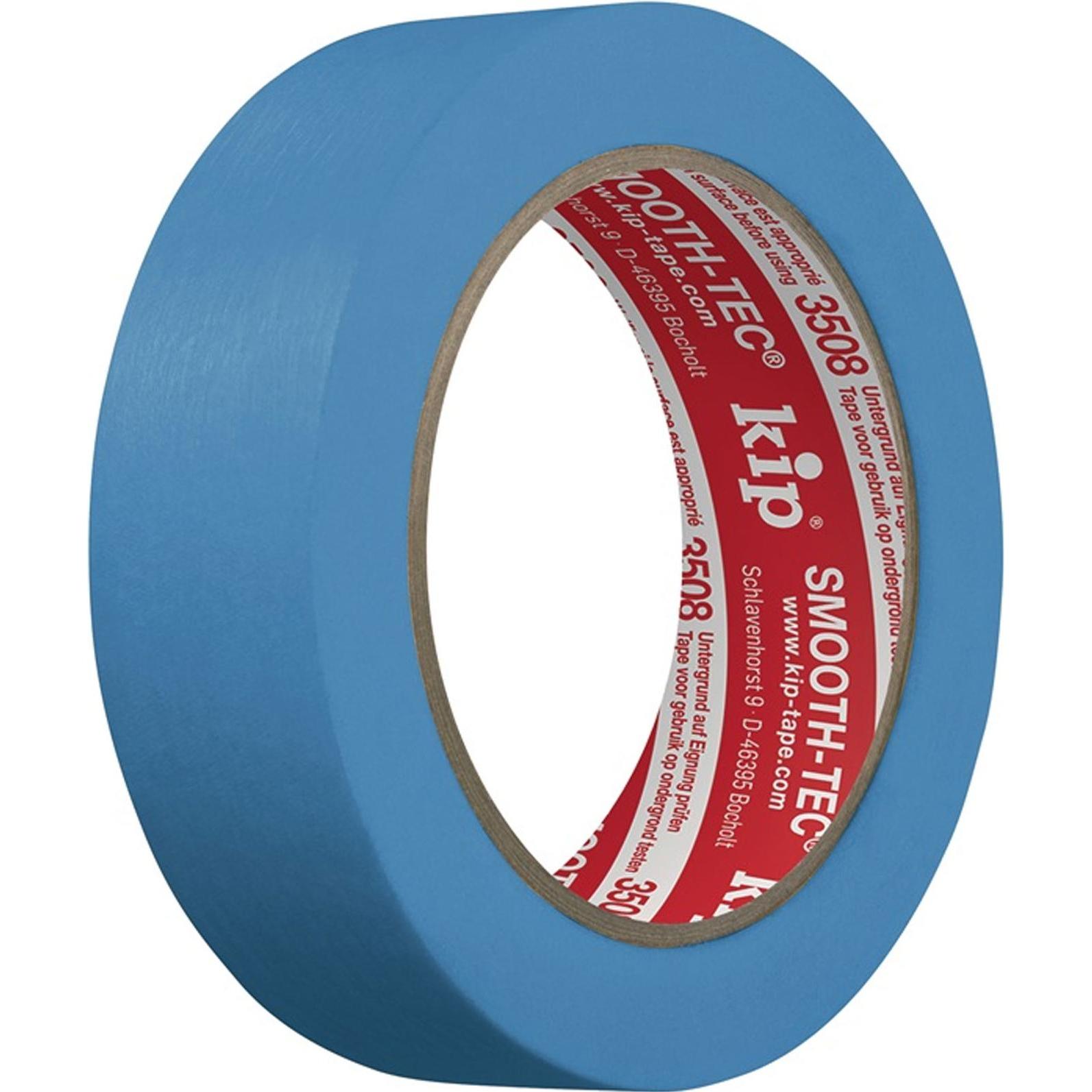 Kip, Klebeband, 30mm x 50m SMOOTH-TEC - blau Glattkrepp (30 mm)