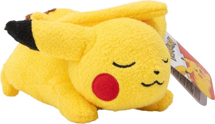 Actual product image Nintendo Plush: Pokémon Sleeping Pikachu (8cm) (12 cm)